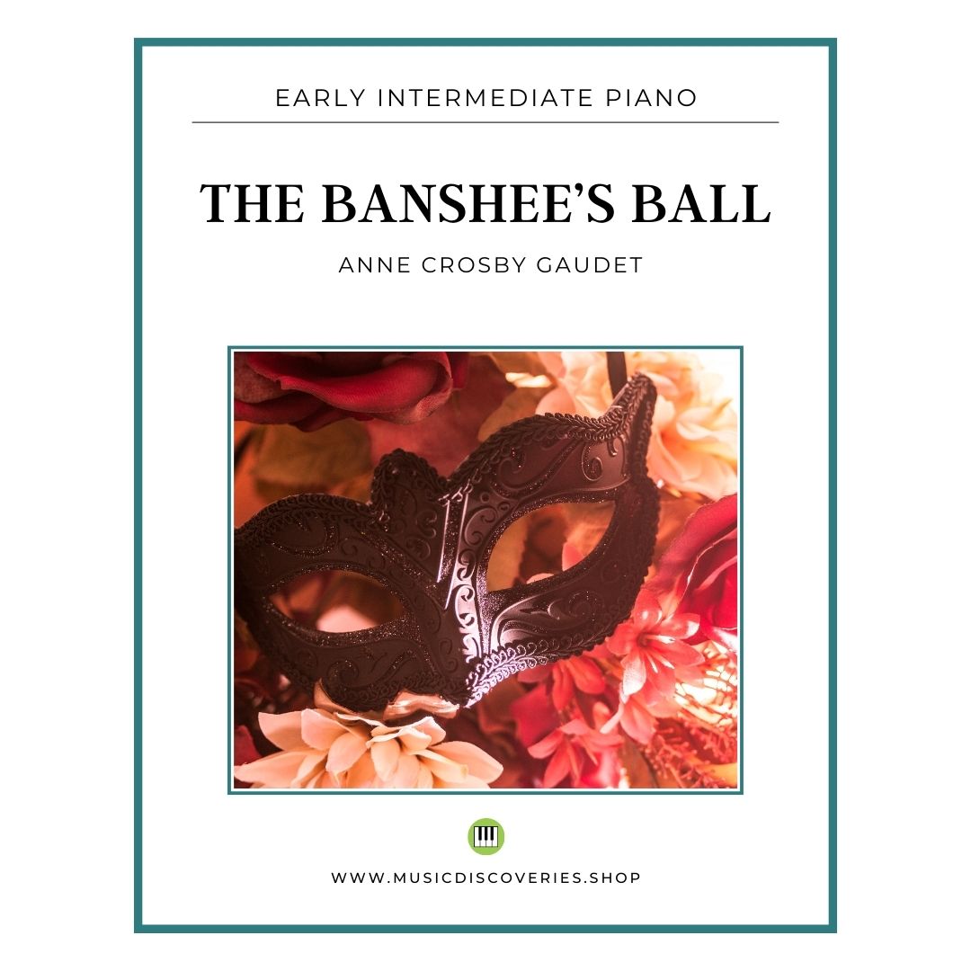 The Banshee's Ball, piano sheet music by Anne Crosby Gaudet