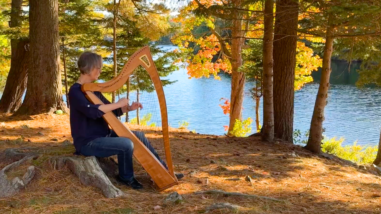 Load video: ÁINE’S DREAM, harp