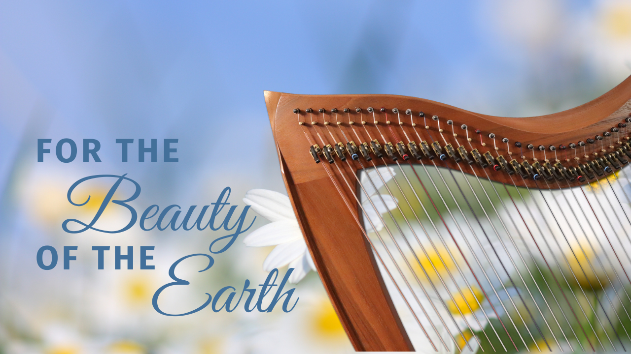 Load video: For the Beauty of the Earth, harp