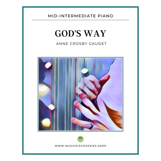 God's Way, piano
