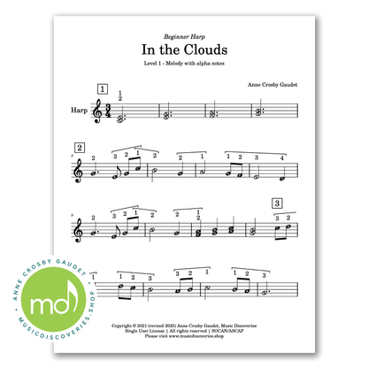 In the Clouds, Level 1 by Anne Crosby Gaudet