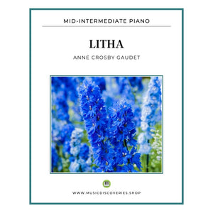 Litha, piano solo by Anne Crosby Gaudet
