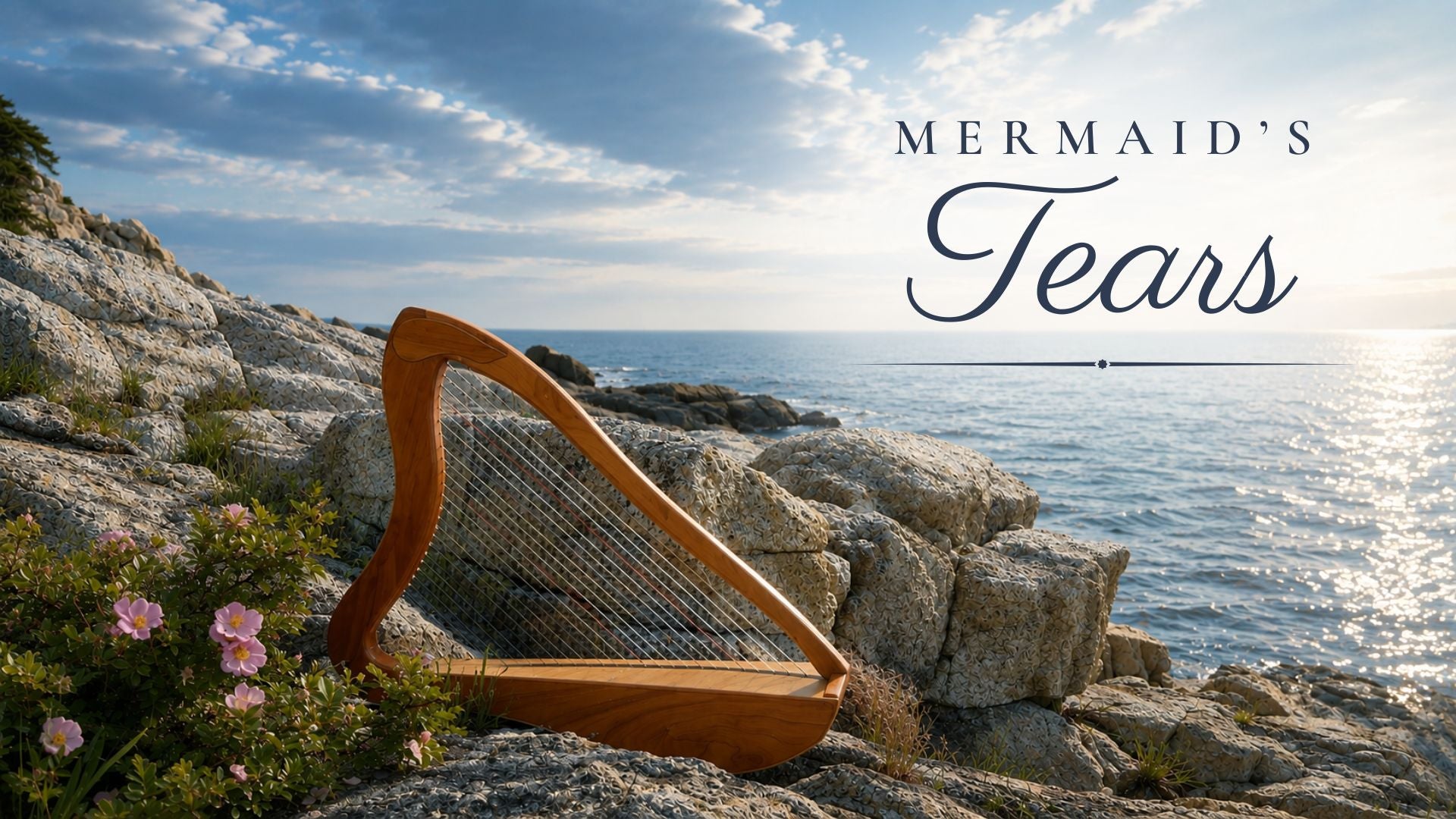 Load video: Mermaid's Tears, mid-intermediate harp music