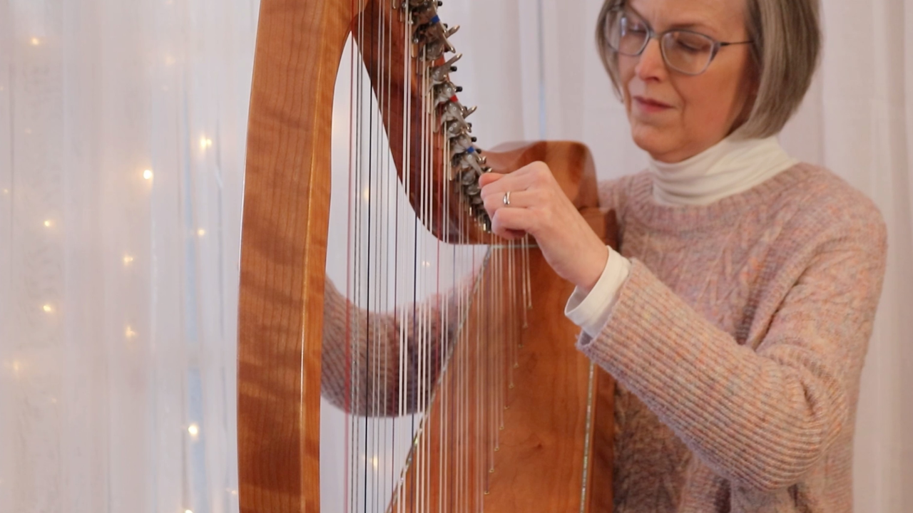 Load video: With Glowing Hearts, harp