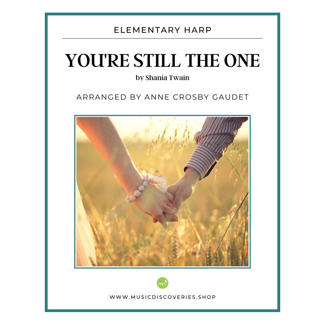 You're Still the One, harp sheet music arranged by Anne Crosby Gaudet