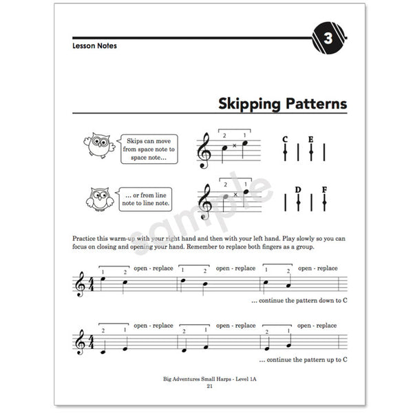 Big Adventures Small Harps, Level 1A Music Discoveries