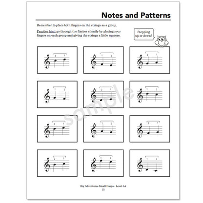 Big Adventures Small Harps, Level 1A by Anne Crosby Gaudet (sample pages)