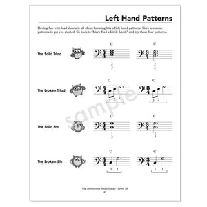 Big Adventures Small Harps, Level 1B by Anne Crosby Gaudet (sample page)