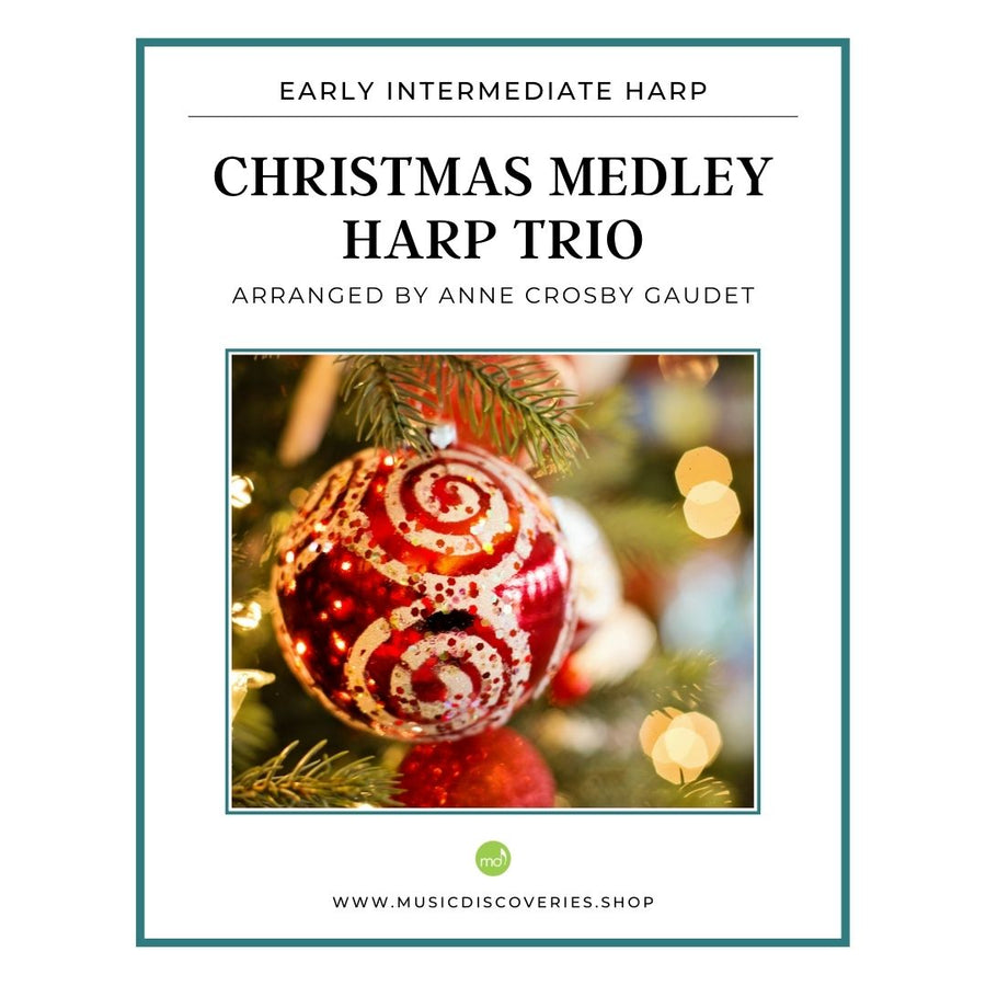 A Christmas Medley Trio, arrangement of Coventry Carol, We Three Kings and We Wish You a Merry Christmas by Anne Crosby Gaudet