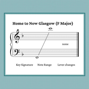 Home to New Glasgow, harp solo by Anne Crosby Gaudet